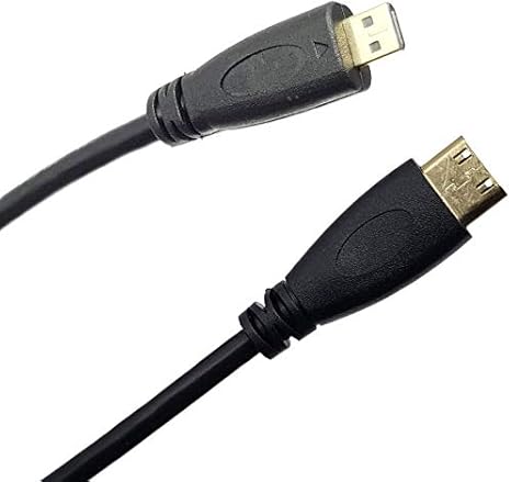 Seadream Micro HDMI Type D Male to Mini HDMI Type C Male Connector Adapter Cable Cord (3.3Feet 1Pack)