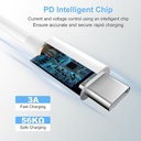 Erke 2-Pack USB-C to USB-C Charging Cables for Apple, 0.3ft 60W Short Type C to C Fast Charging Cables, Compatible with iPhone... 