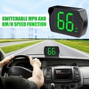 ERKE GPS Digital Speedometer for Cars MPH, Universal HUD Speedometer with Large LED Font, USB Cable Included, Plug and Play, for Trucks, Motorcycles, SUV, Golf Carts, All Vehicles (Including Car Charger Adapter) 