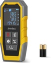 Erke Laser Distance Meter, Digital Laser Measuring Tool with 4 Unit Switching, 1/16in Accuracy, Measuring